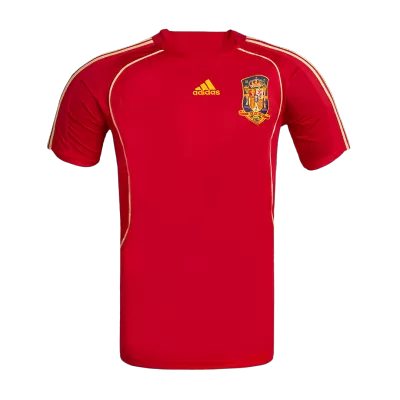 Vintage Soccer Jersey Spain Home 2008 - gogoalshop