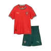 Portugal Home Kids Soccer Jerseys Kit 2025 - gogoalshop