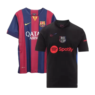 Vintage Jersey Barcelona Home 2014/15 & Barcelona Away Jersey 2024/25 - gogoalshop